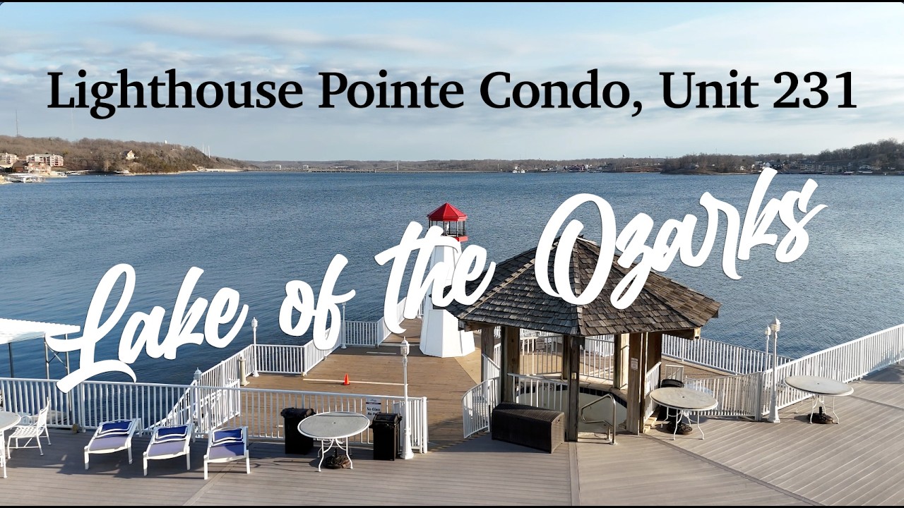 Lake of the Ozarks Lakefront Condo at Lighthouse Pointe - There really is a lighthouse!