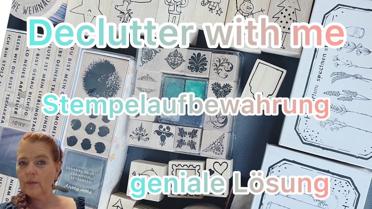 Declutter with me 🤩 Holzstempel Aufbewahrung❤️ so günstig - so genial 😱 DAS MUSST DU SEHEN 😳 ❤️