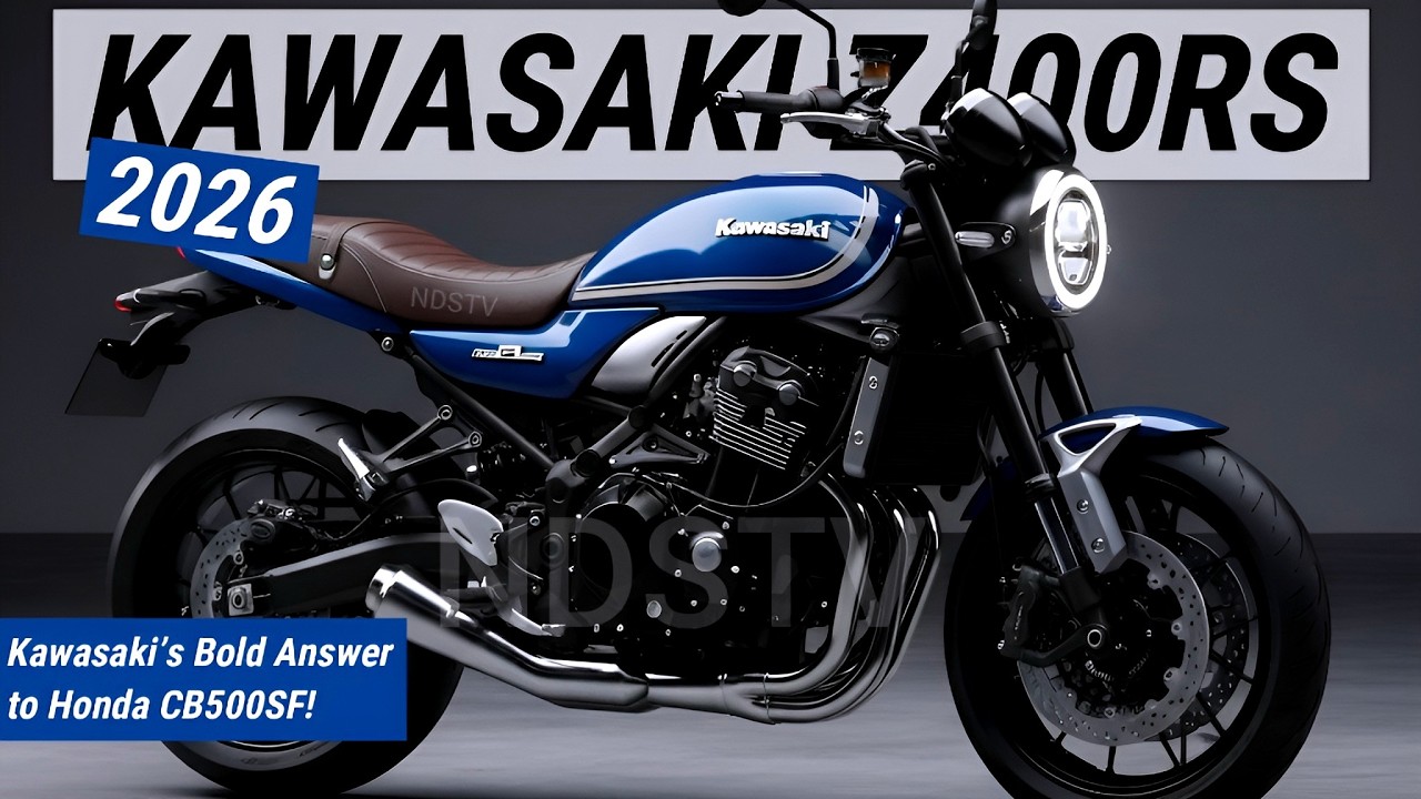 Представлен Kawasaki Z400RS 2026 года! Смелый ответ Kawasaki на CB500SF!
