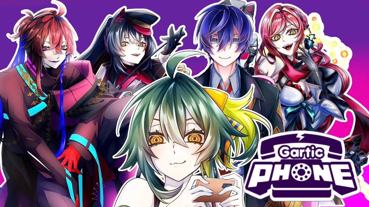 【Gartic PHONE】元気な家族とお絵かきゲーム【ラクト家】