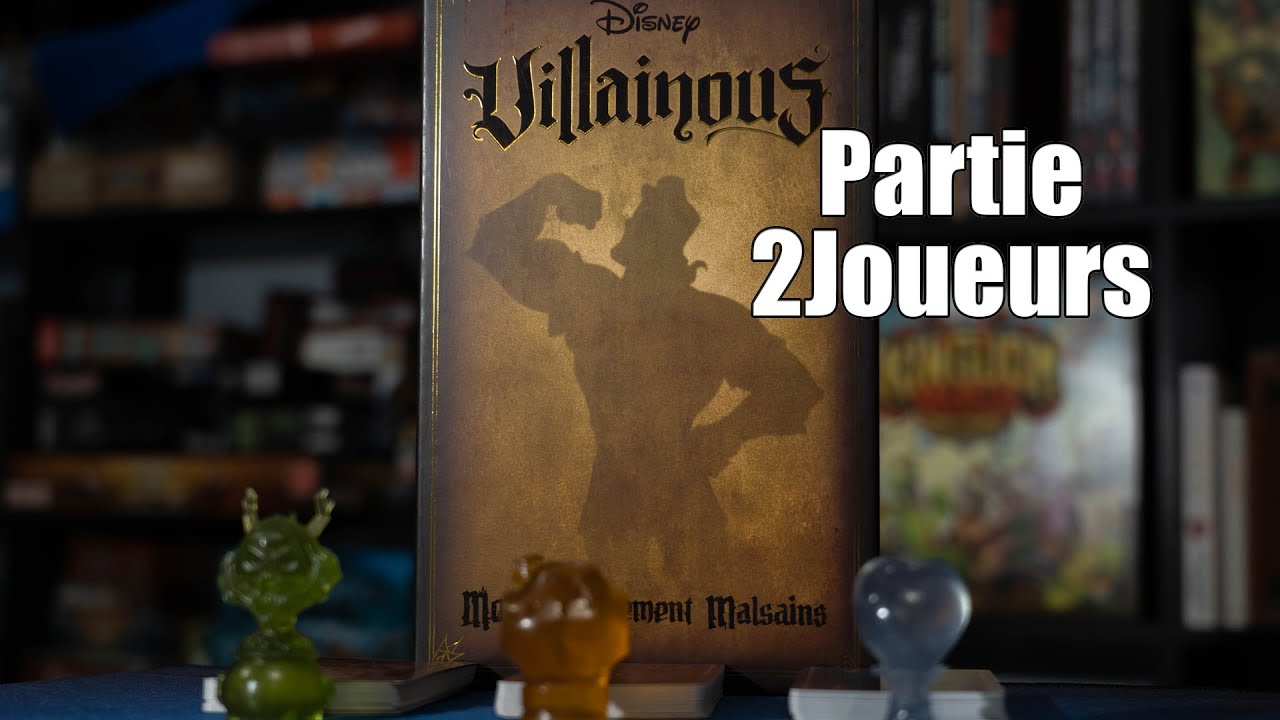 Disney Villainous Gaston - Monstrueusement Malsains  -  2 Joueurs