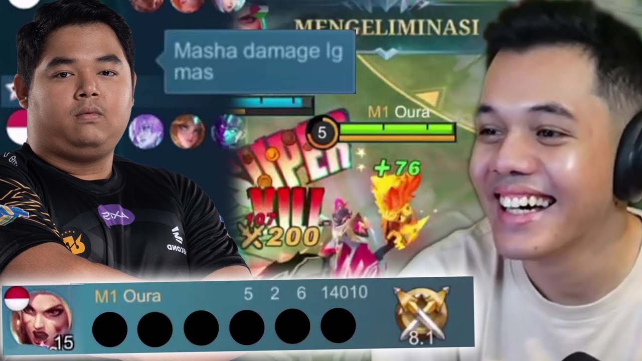 Di Challenge Main Masha EXP Lane Sama R7!! Keluarin 100%&nbsp;Skill&nbsp;GW!! - Mobile Legends