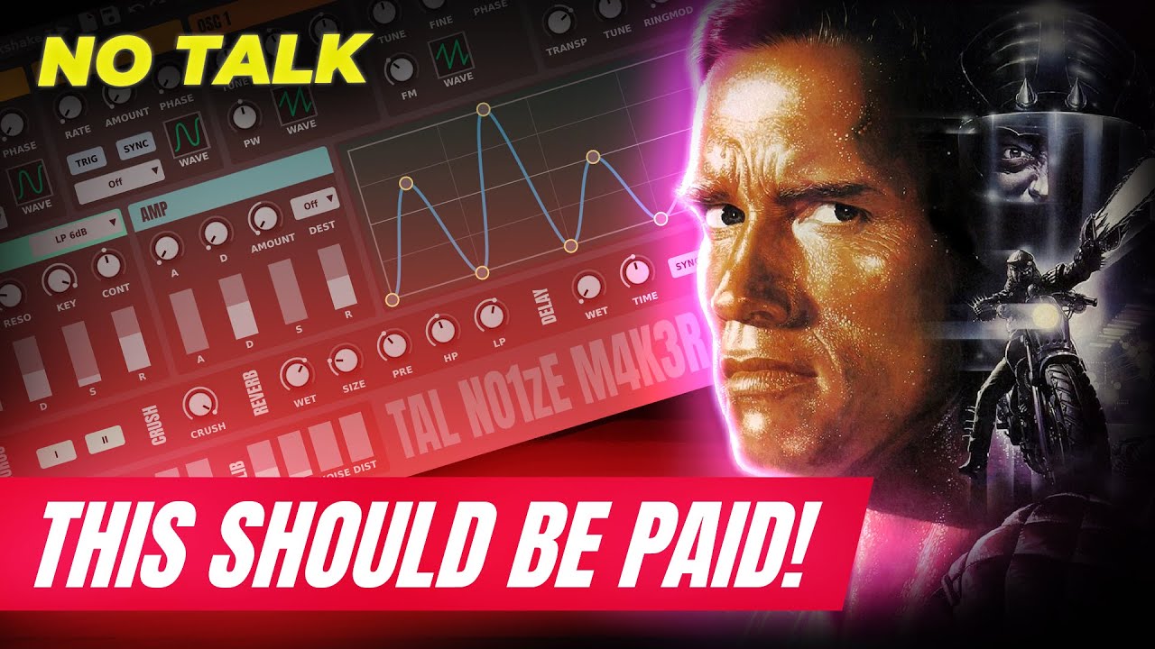 😨 How it's FREE? - TAL-NoiseMaker Overview (NO TALK) 👾