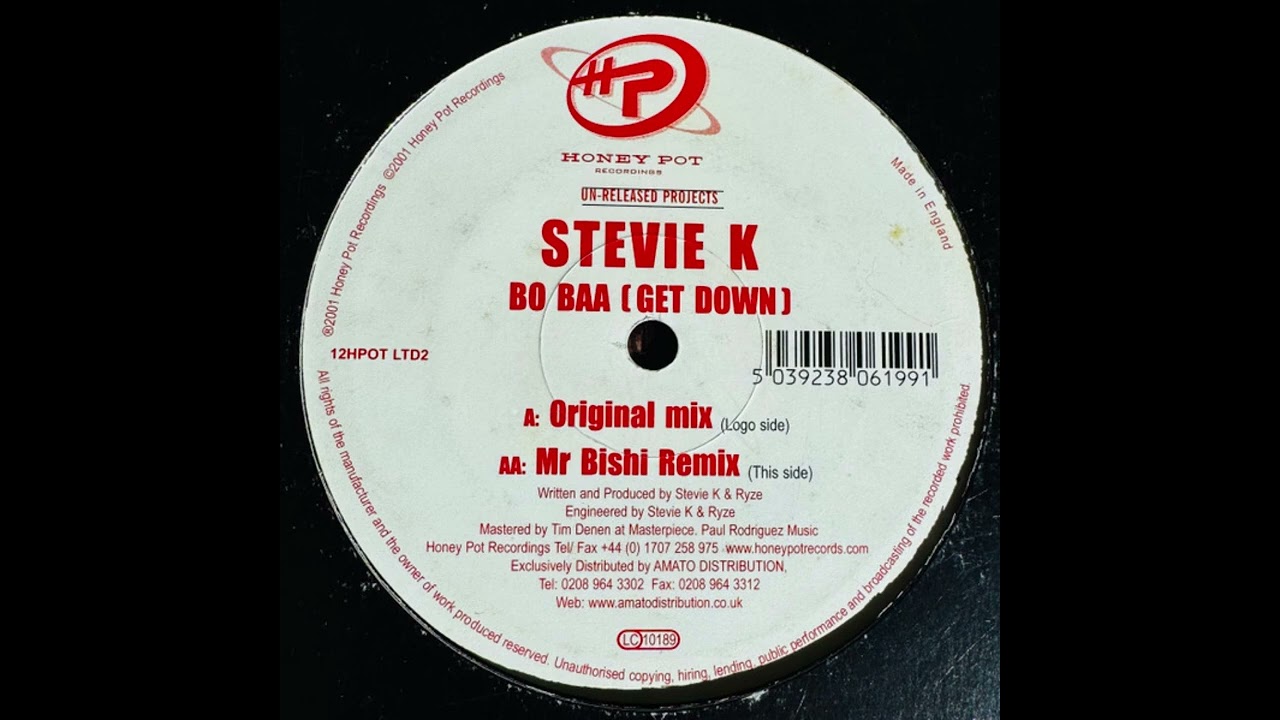 Stevie K - Bo Baa (Get Down) (Mr Bishi Remix)