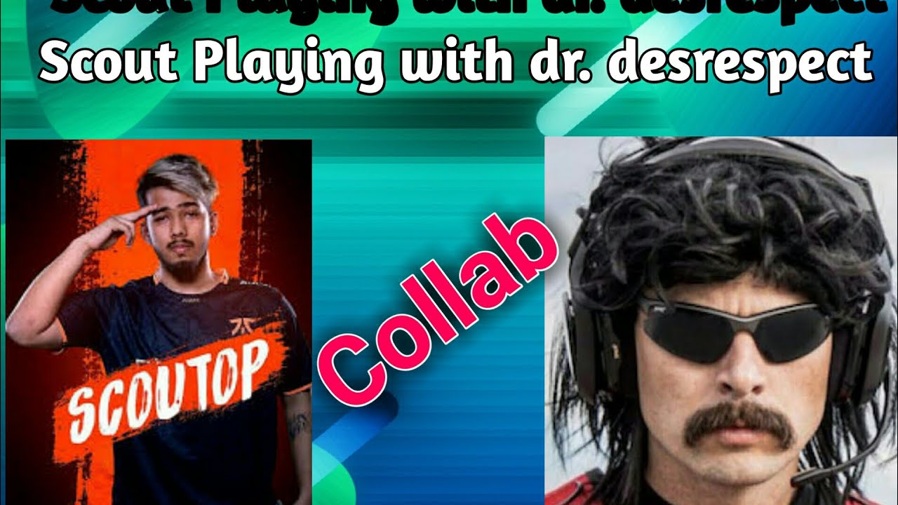 Scout Playing with dr. disrespect Collab with scout op pubg