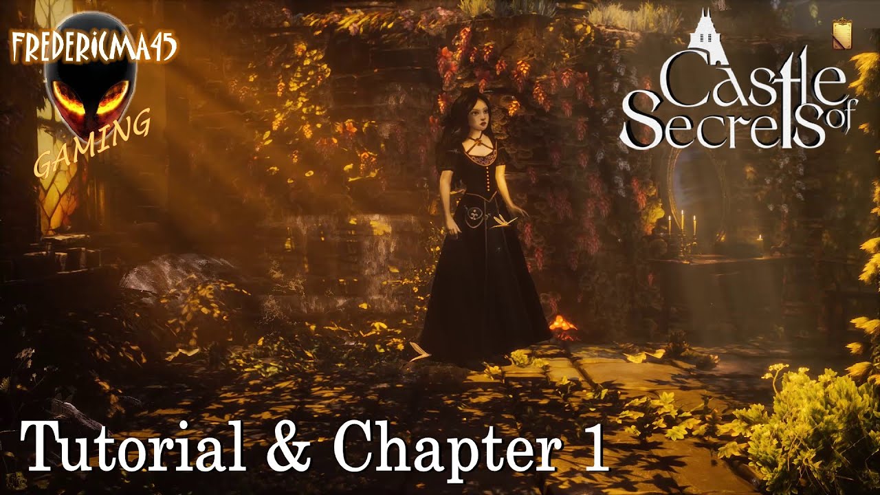 CASTLE OF SECRETS Tutorial & Chapter 1 Walkthrough (Point-and-Click Exploration Game)