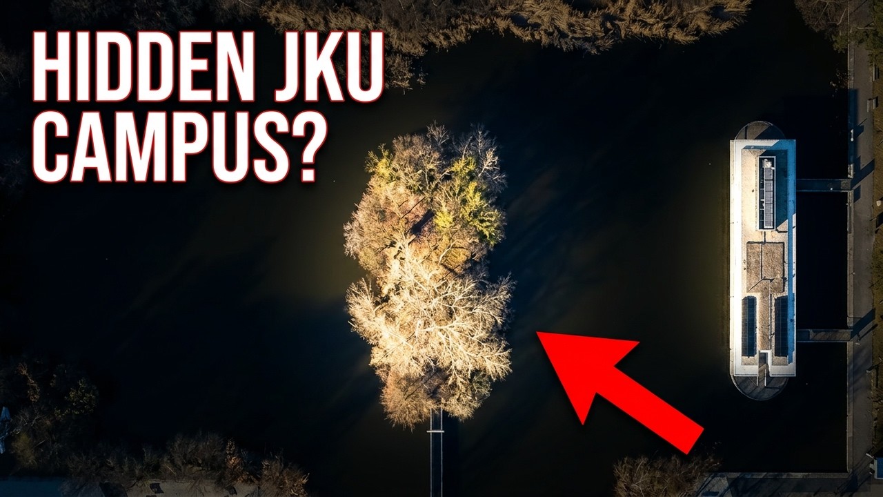 Flying Over JKU Campus Linz Austria | 4K Drone Tour