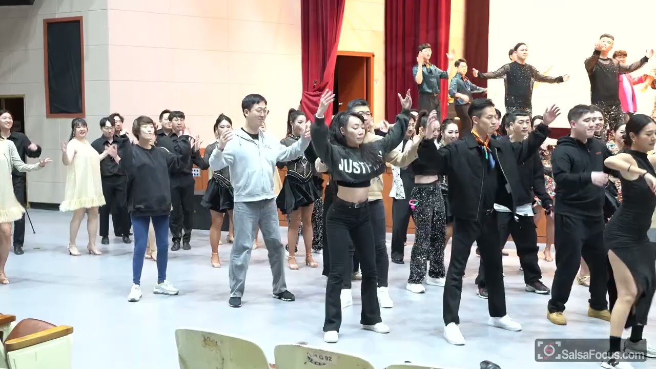 2024 SSC 겨울파티 Animation 4K UHD Salsa Dance