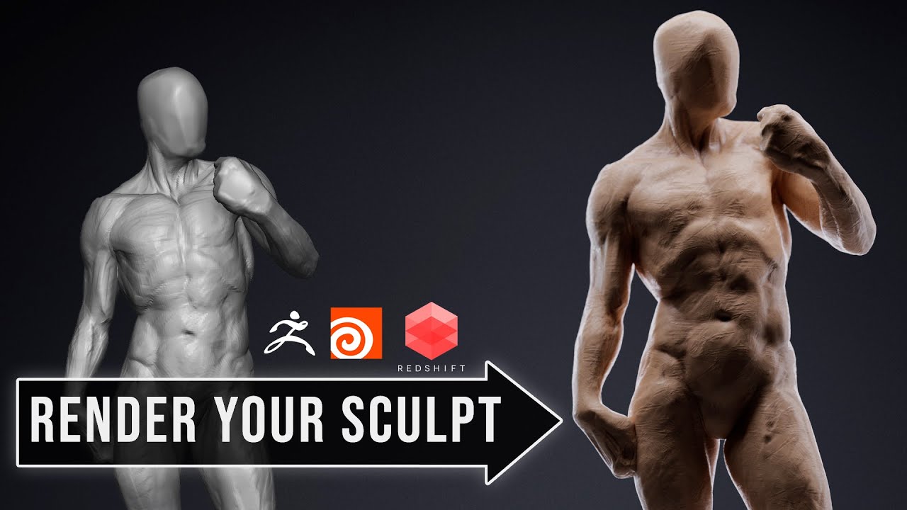 Lighting & Rendering your digital sculpture.