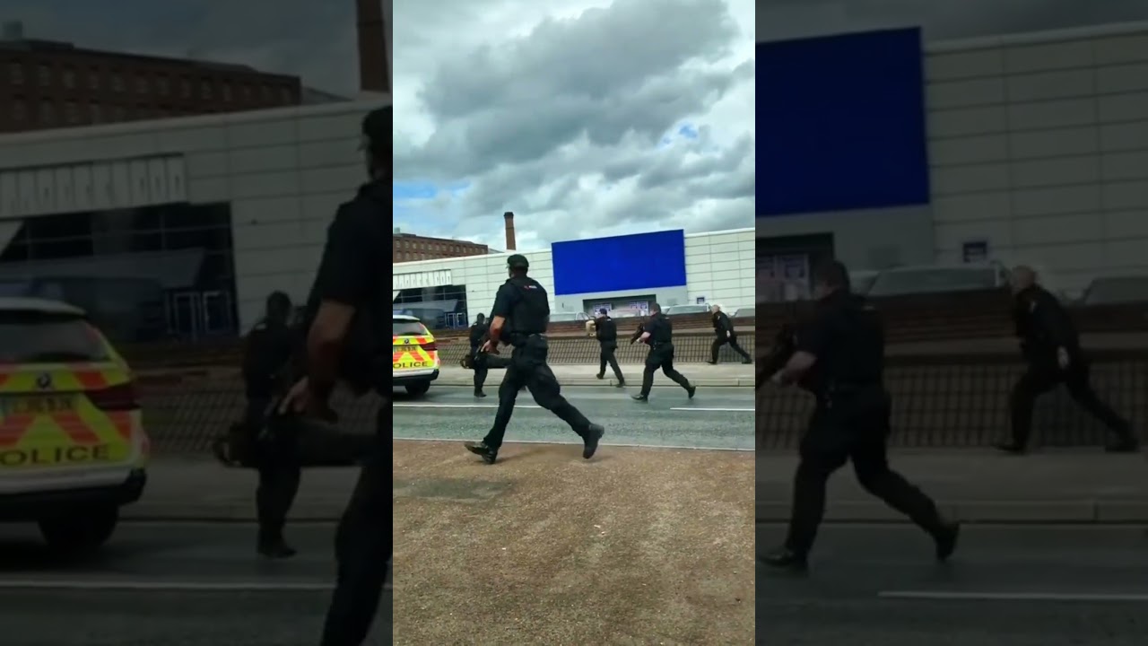 Armed Police Immobilise Man