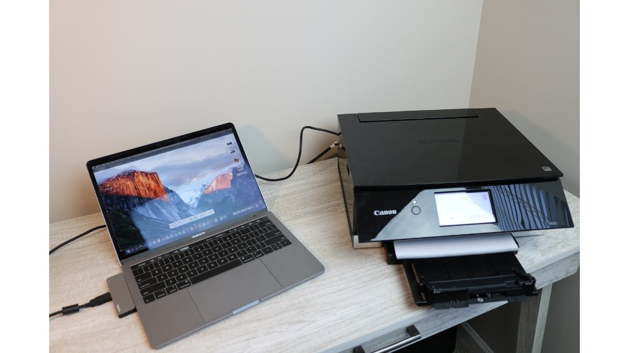 MacBook Pro (2019) Tutorial How to Print Without a Wireless Connection