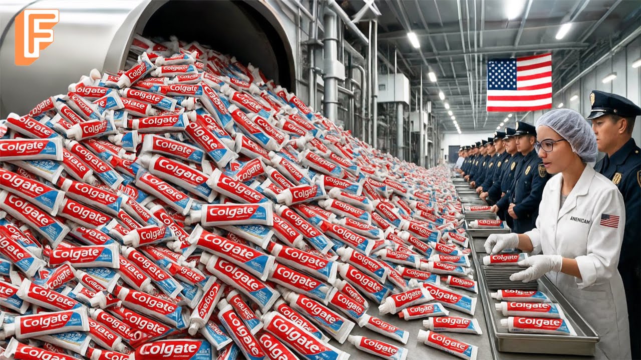 How Millions of Toothpaste Tubes Are Made Every Year