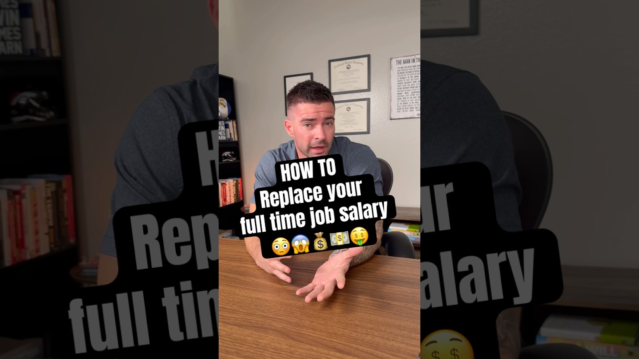 How to retire (very) early! (REPLACE YOUR FULL TIME SALARY)