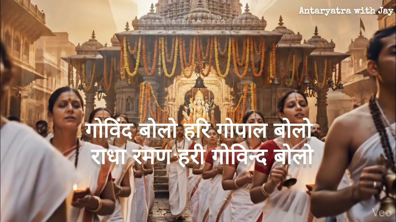 Govind bolo hari gopal bolo , Radha Raman hari govind bolo | Vrindavan Style Bhajan