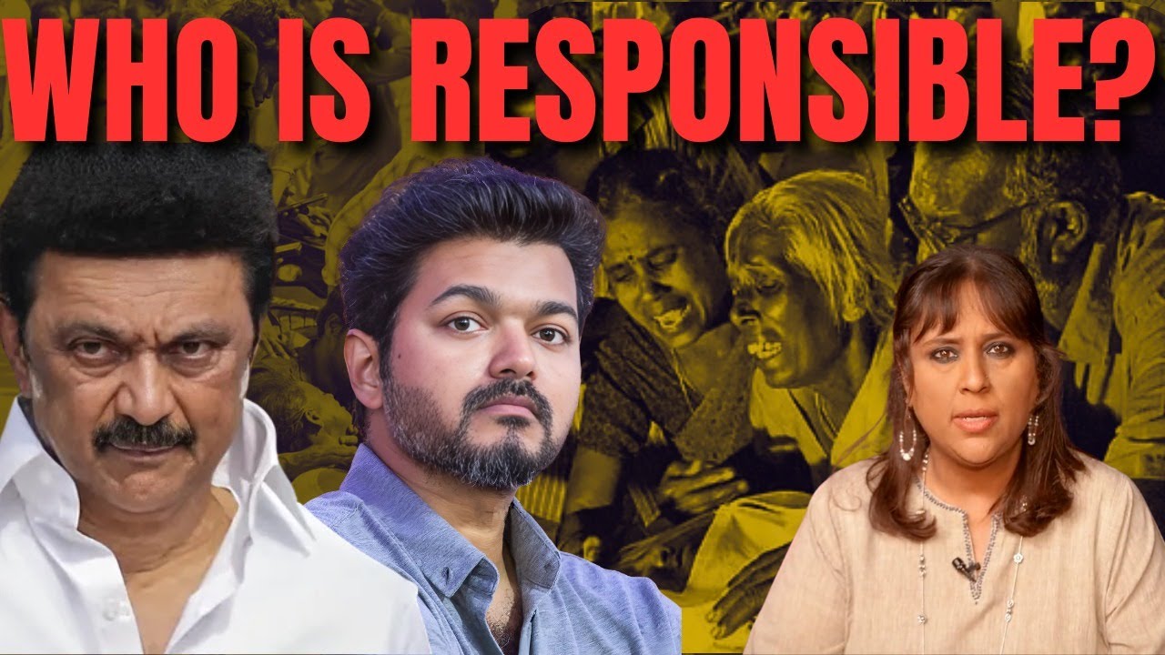Vijay Under Fire | Tamil Nadu Stampede Ignites DMK Controversy & Political Chaos | Barkha Dutt