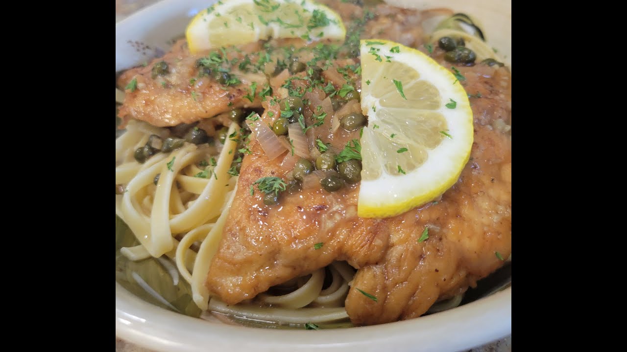 🍋 Easy Chicken Piccata Recipe | Classic Italian Dinner in 30 Minutes! 🐔