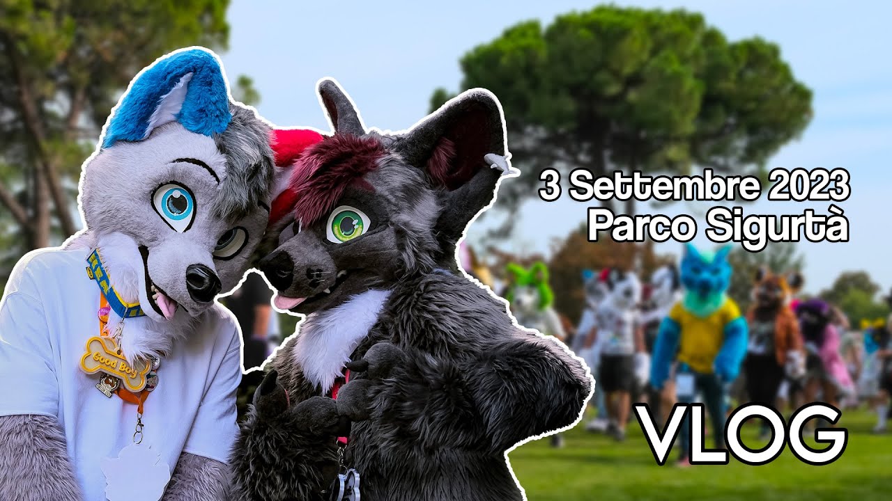 VLOG 2023 - Giornata al Parco Sigurtà (Raduno Furry)
