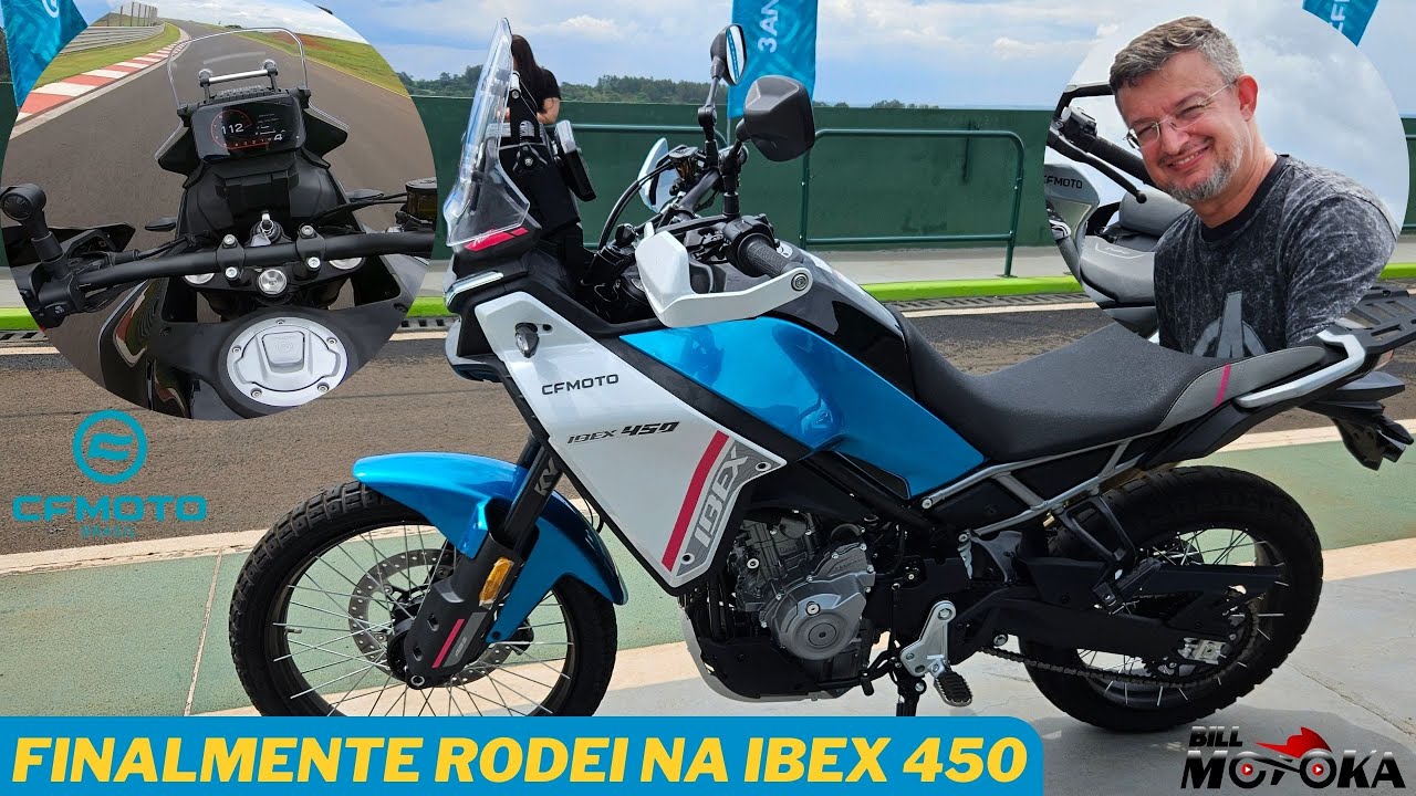 IBEX 450 na pista, só é bonita? Parece que vai desmontar tudo? Primeiríssimas impressões rodando.