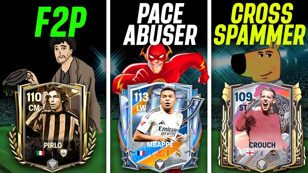 Type of FC Mobile Players PT. 1