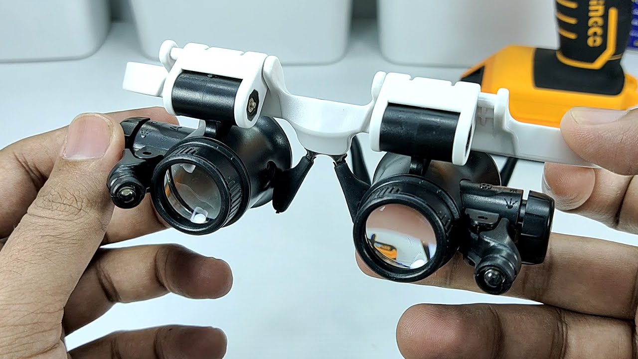 Smart Phone Repairing and Watch Repairing Magnifier Glasses in Urdu/Hindi
