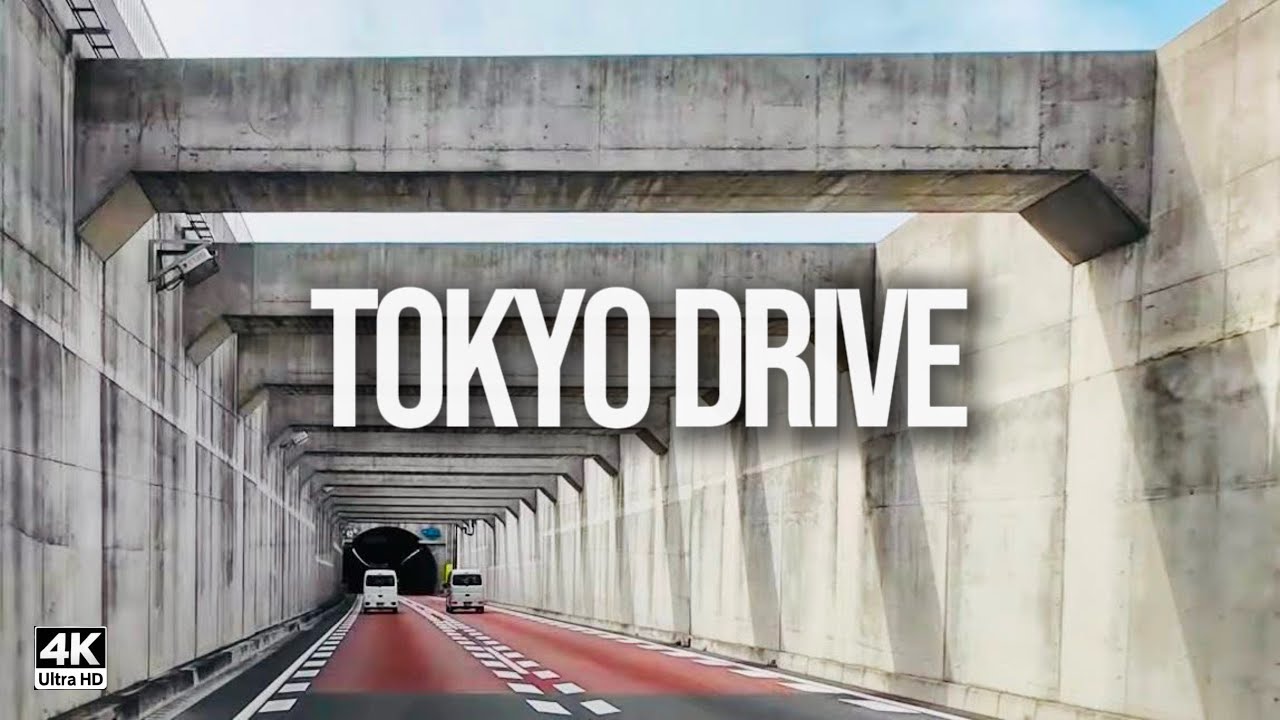 Tokyo Expressway POV Drive | Tsukiji to Itabashi via Ota Market & Yamate Tunnel | 4K