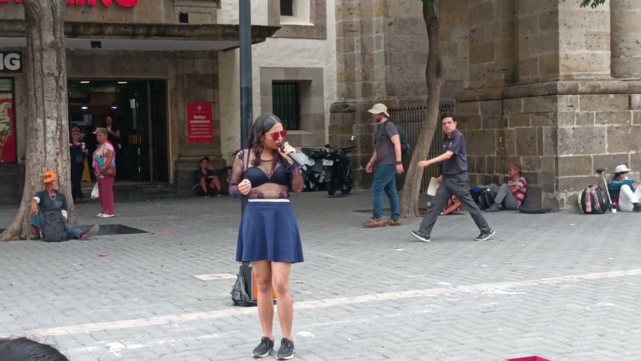 una artista en Guadalajara