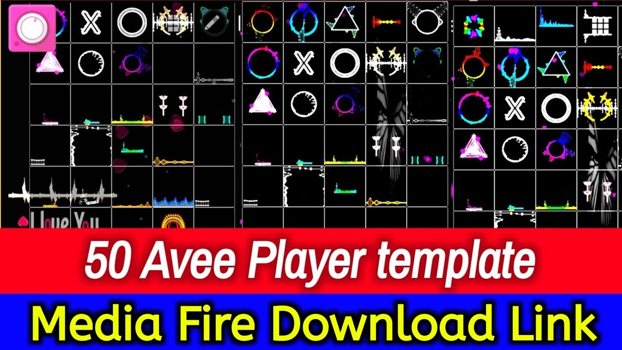 50 Awesome Template Download In Avee Player!😍