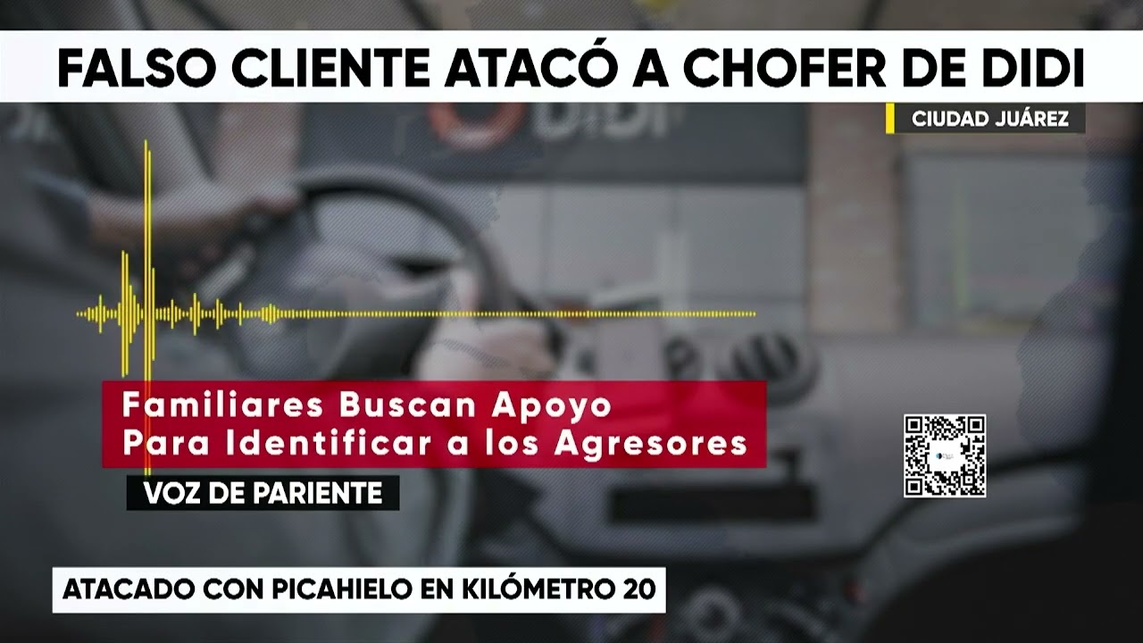 Falso cliente atacó a chofer de DiDi