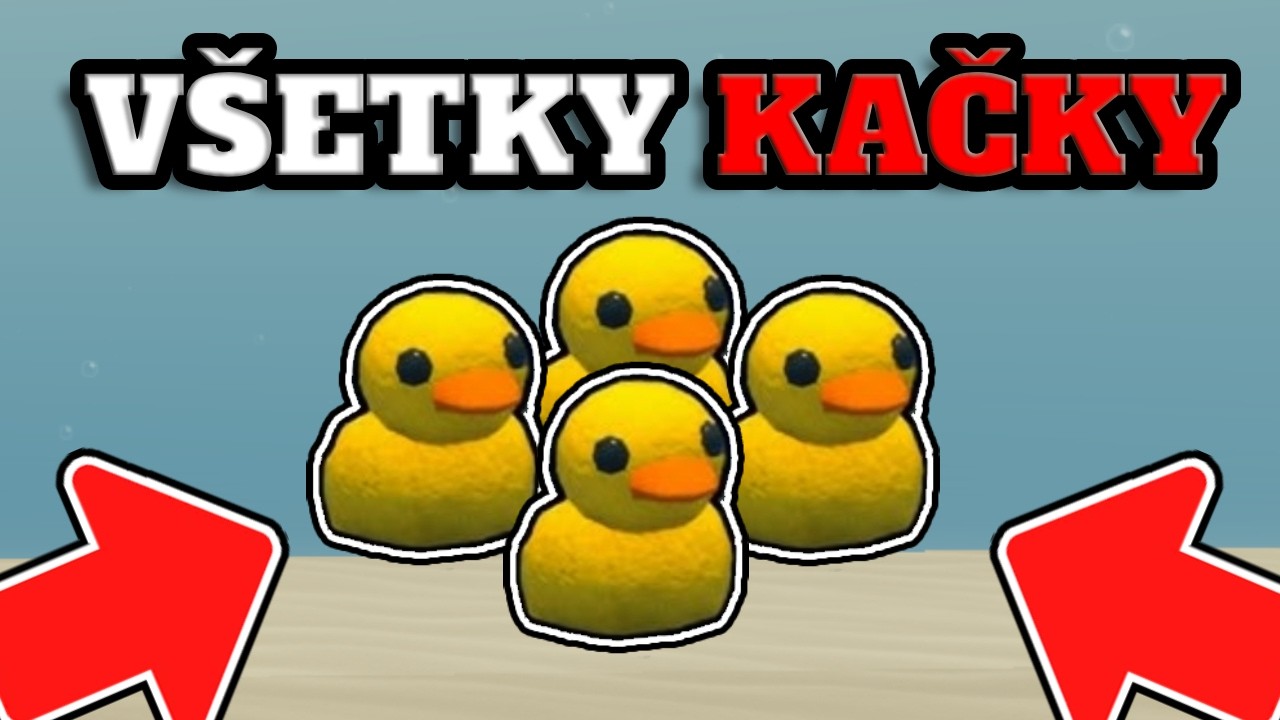 LOKÁCIA VŠETKÝCH 15 KAČIEK V ABYSS ROBLOX