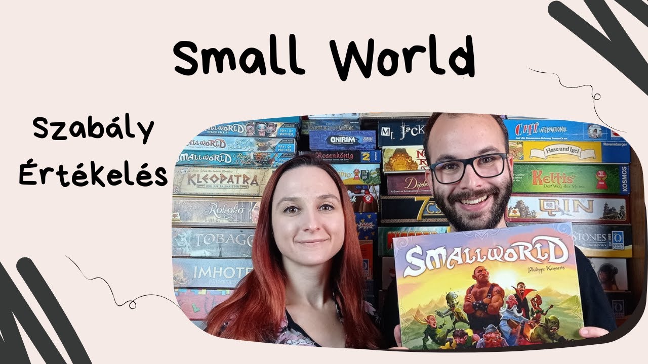 Small World -Kicsi ez a világ nekünk társasjáték játékbemutató és szabályismertető
