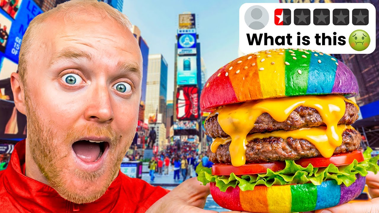 Я попробовал вирусную еду Tiktok New York Foods! (США)