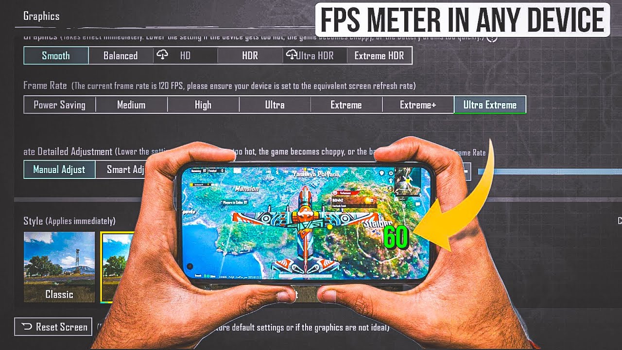 Best FPS Meter for BGMI and PUBG 😱 | How to Enable FPS Meter in Any Android Device