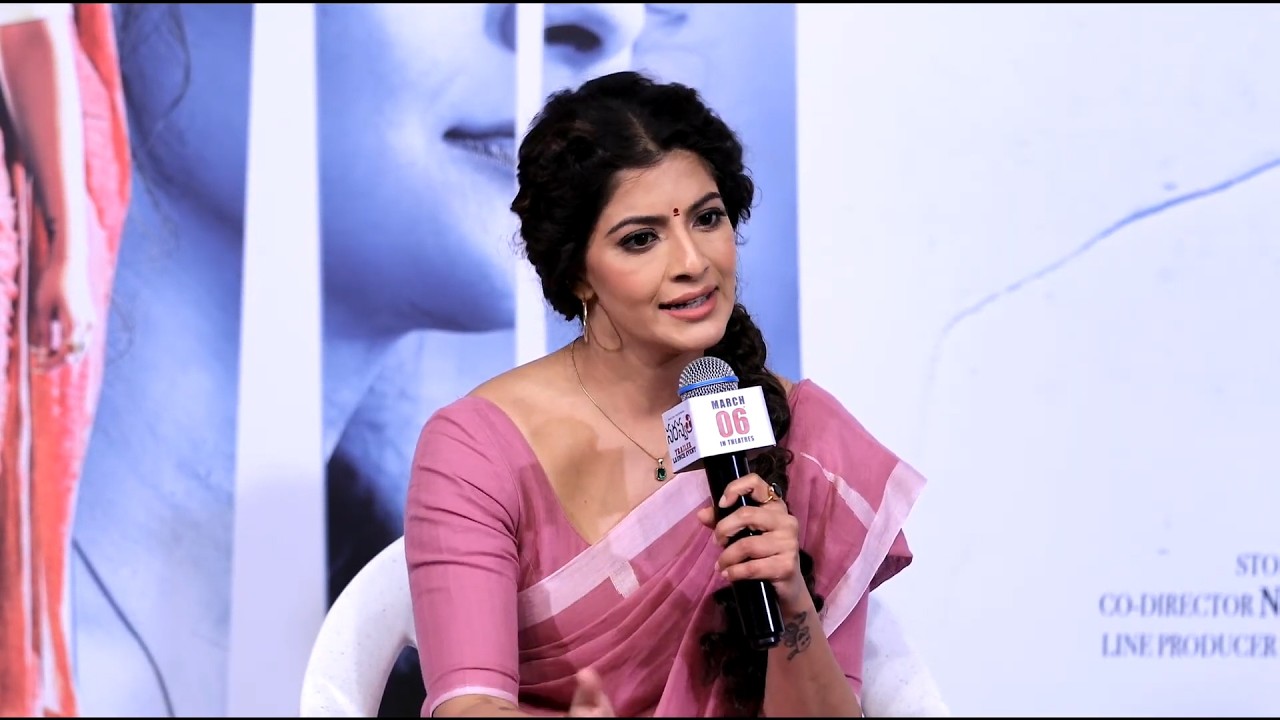 Q & A Session With Media @ Saraswathi Movie Trailer Launch Event | Varalaxmi Sarathkumar | V6Ent