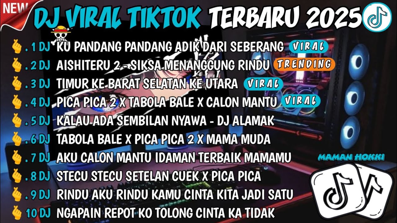 DJ TIKTOK TERBARU 2025🎵DJ CINTA DARI SEBERANG -KU PANDANG PANDANG🎶DJ TIMUR KE BARAT SELATAN KE UTARA