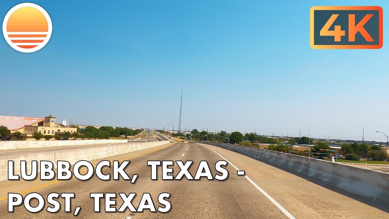 Lubbock, Texas to Post, Texas! Drive with me!
