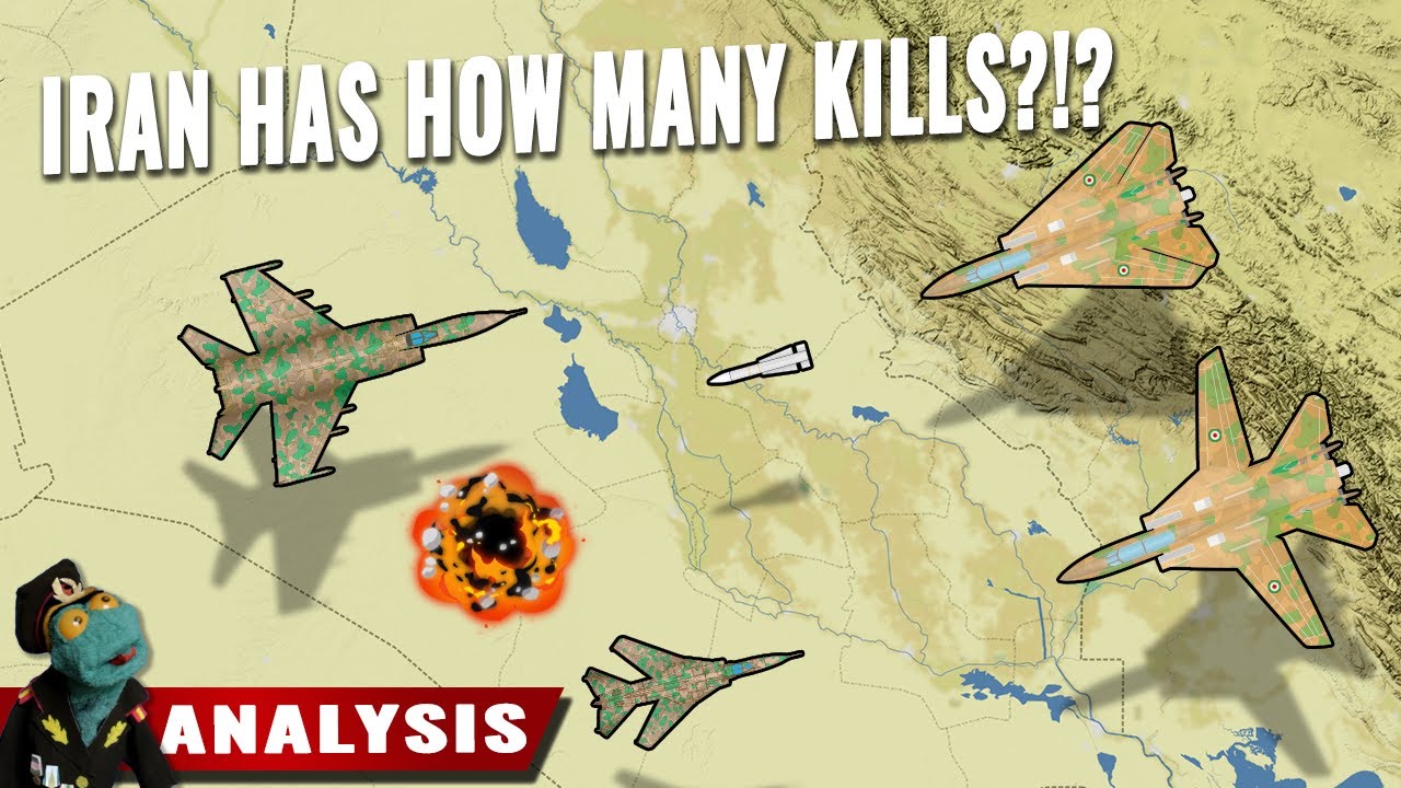 Combat history of F-14 Tomcat (US and Iran’s!) - Animated