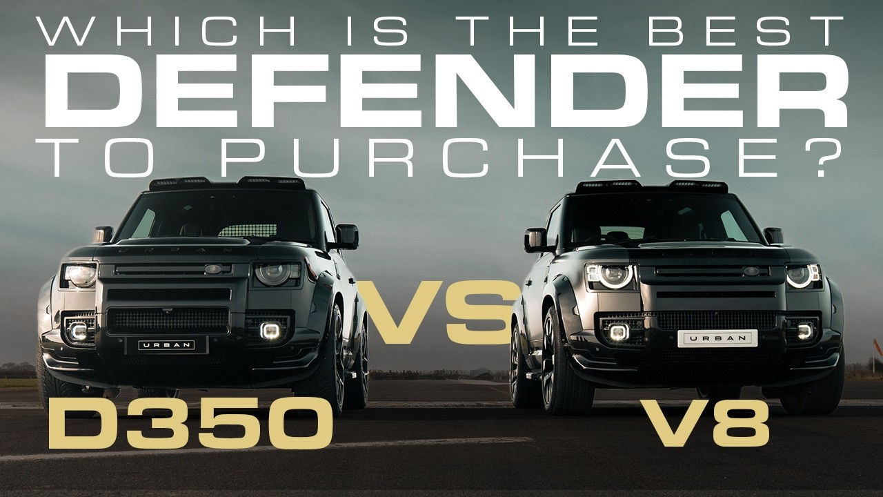 NEW DEFENDER D350 vs V8: WHICH IS THE BETTER TO BUY & DRIVE?| URBAN UNCUT S4 EP04