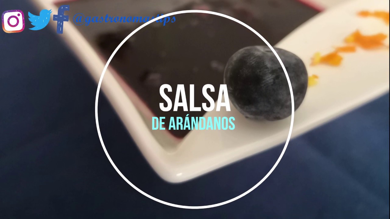 Como hacer SALSA de ARÁNDANOS para Carne #recetasfáciles #salsaparacarne #navidad #80