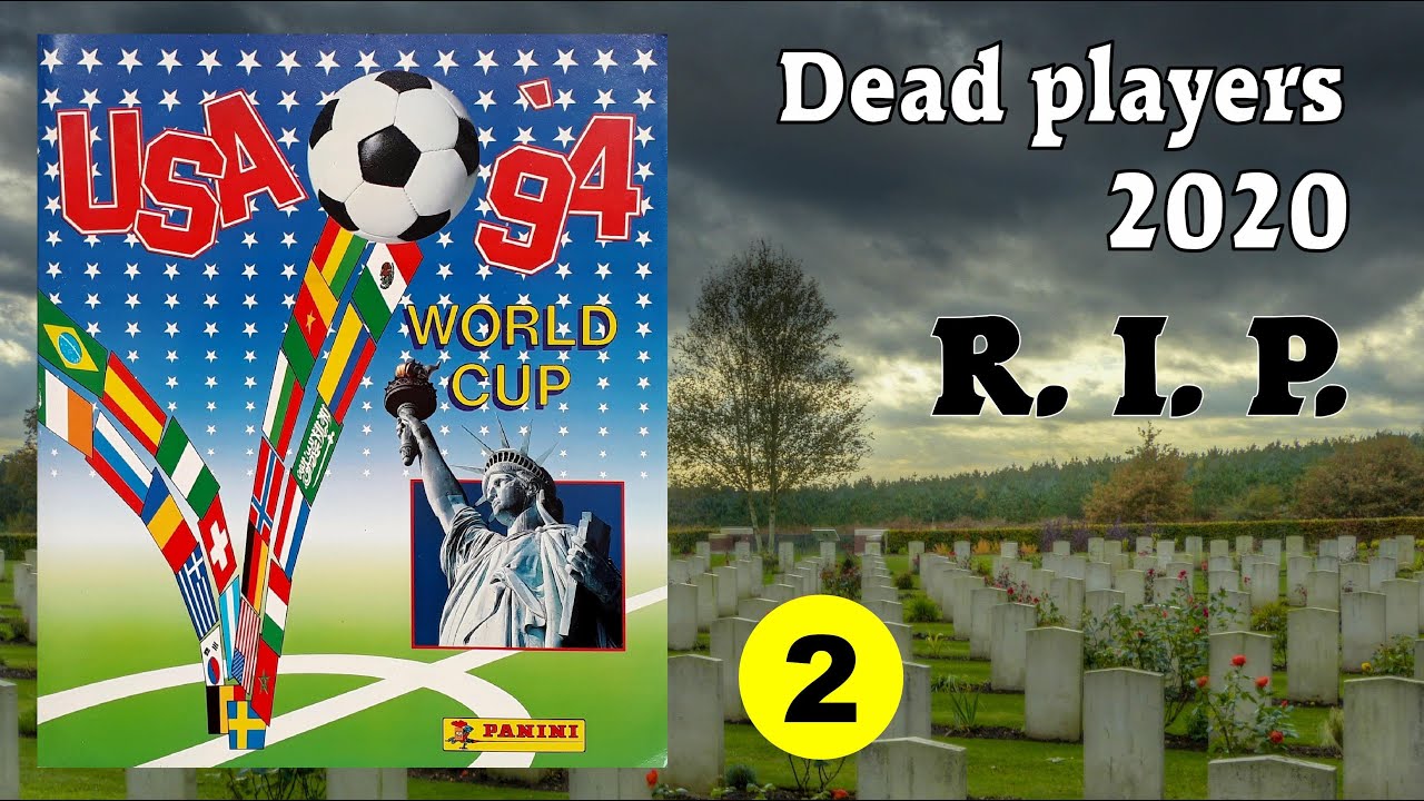 R.I.P. Dead football players in Panini Album 