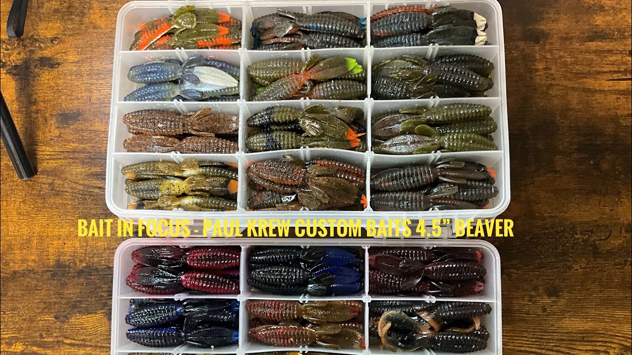 Bait In Focus - Paul Krew Custom Baits 4.5&rdquo; Beaver