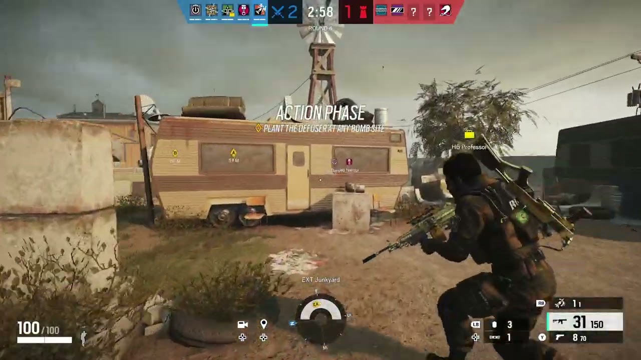 Insane Headshot #RankedR6 #XboxSeriesX
