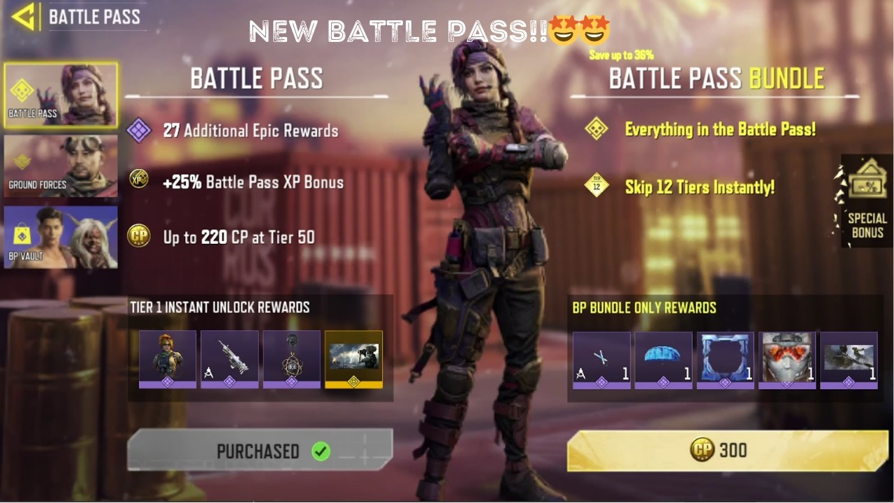 *New Season 2 Lunar Charge Battle Pass Unlocked + Maxed Out!!🤩🤩 | CODM | | RUST YT | SEASON 2 |