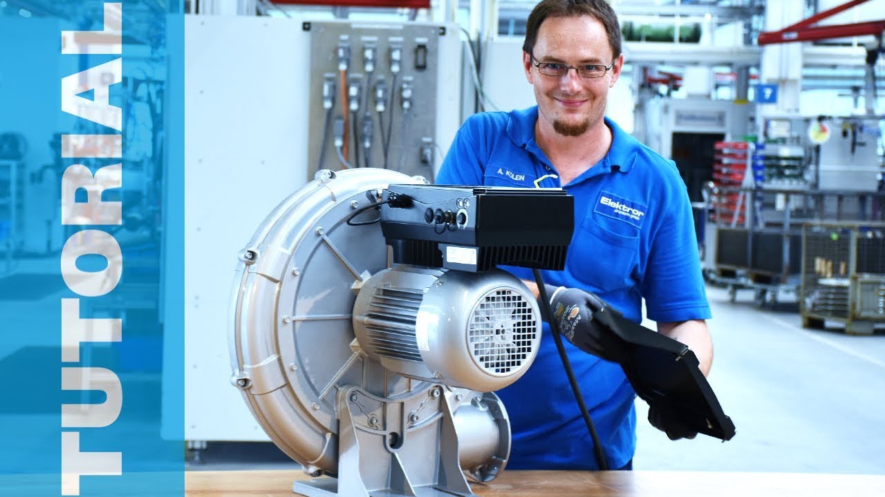 Start-up of industrial blower with frequency converter | Elektror airsystems gmbh