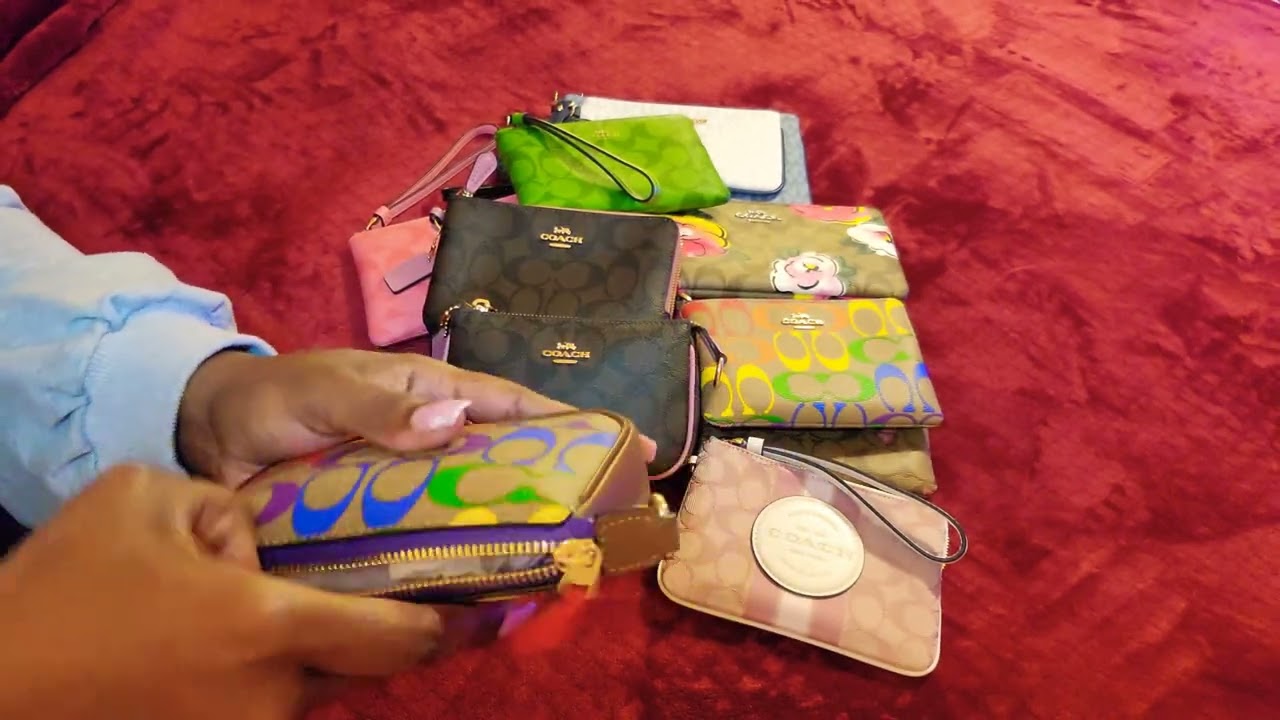 my wristlet and nolita collection #coachoutlet #coach