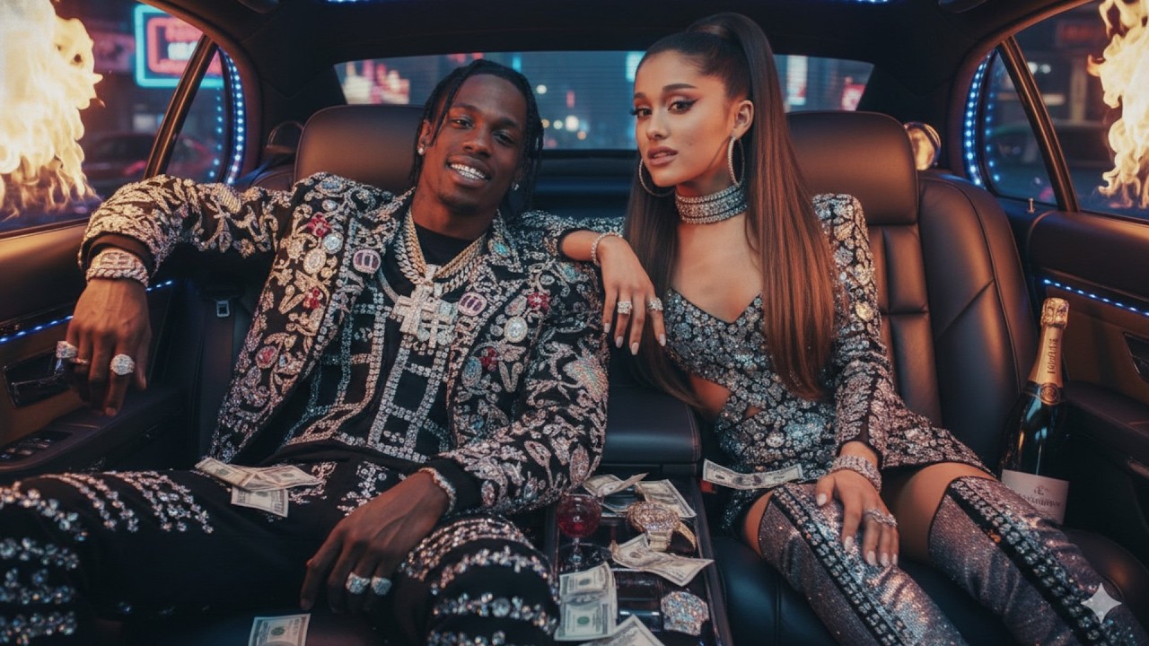 Travis Scott, Ariana Grande  - AURORA DRIVE (ft. Post Malone, Tyga) | (Official Lyrics Video) 2026
