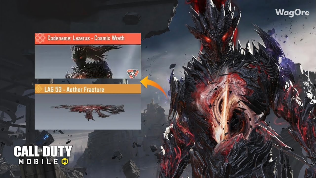 Galaxy Scourge Mythic Draw Mythic Codename : Lazarus Cosmic Wrath & Legendary LAG 53 Aether Fracture