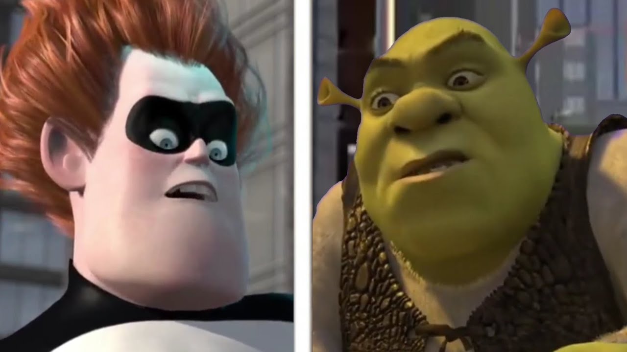 Shrek vs Syndrome Pelea Completa (ES)