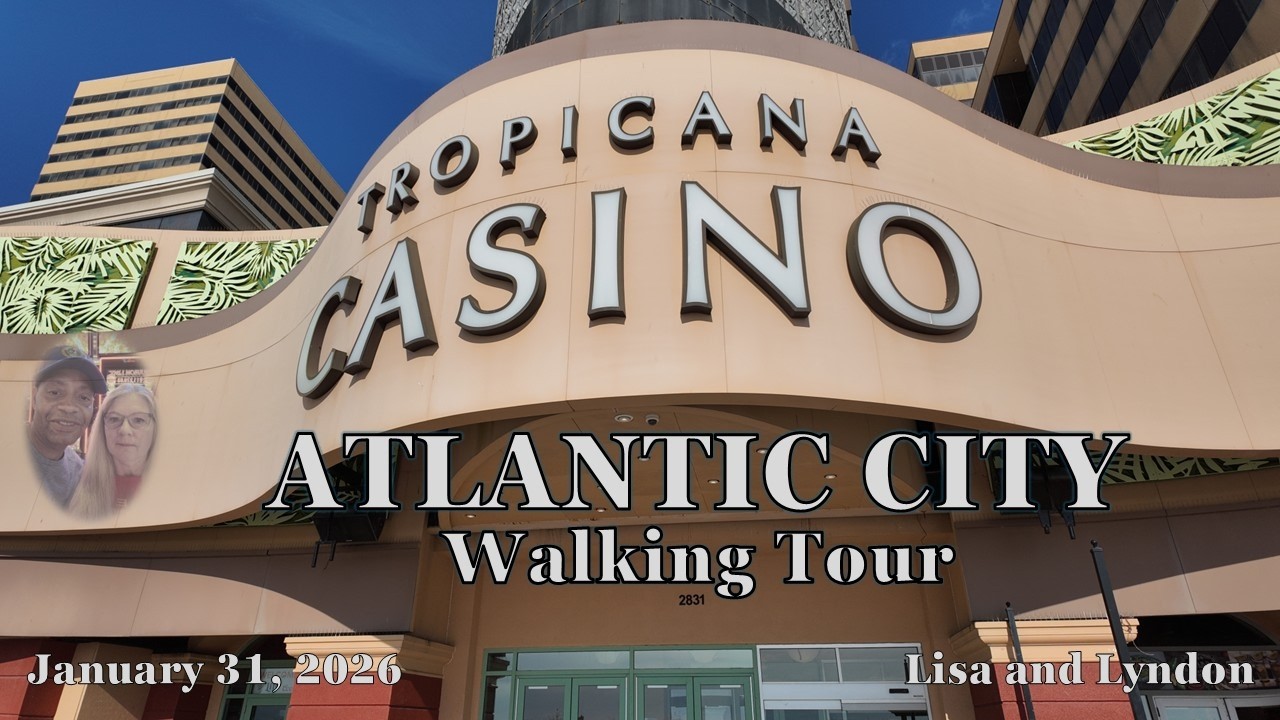 Tropicana Casino Atlantic City Walking Tour