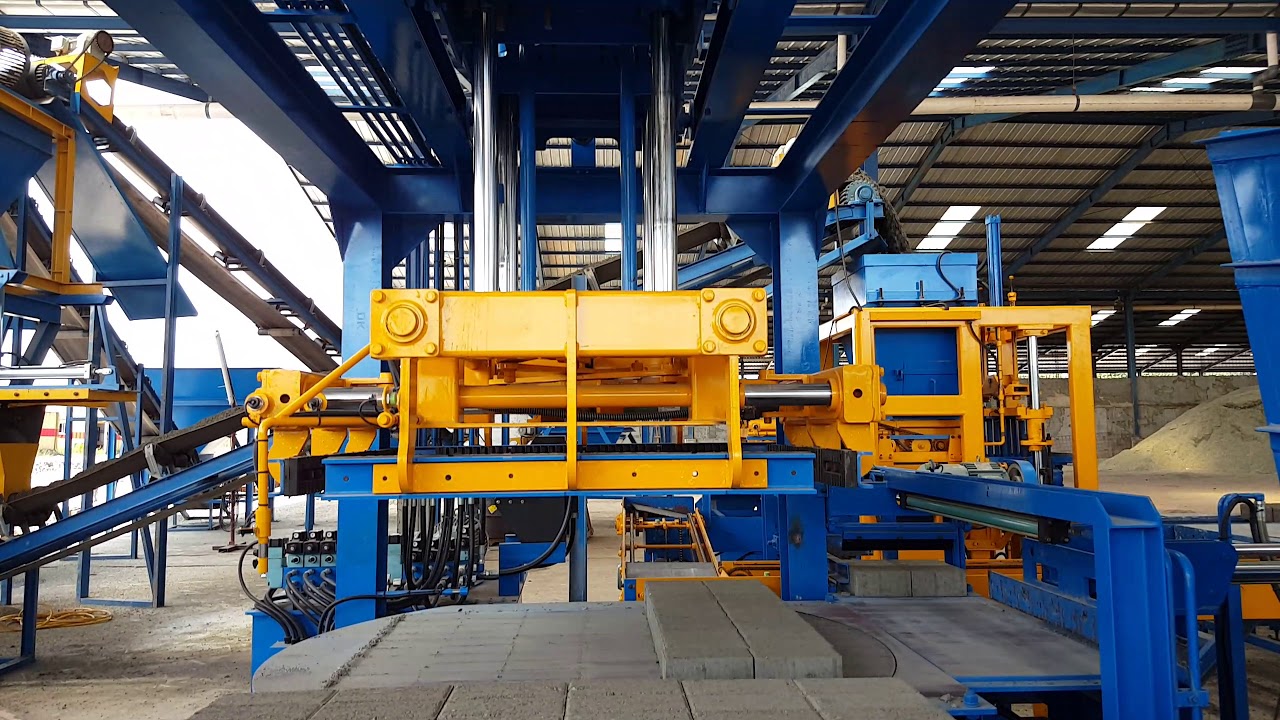 200X100X80 Paver making machinery fully auto clamp cuber MALAYSIA NCJ MACHINERY SDN BHD 2=2