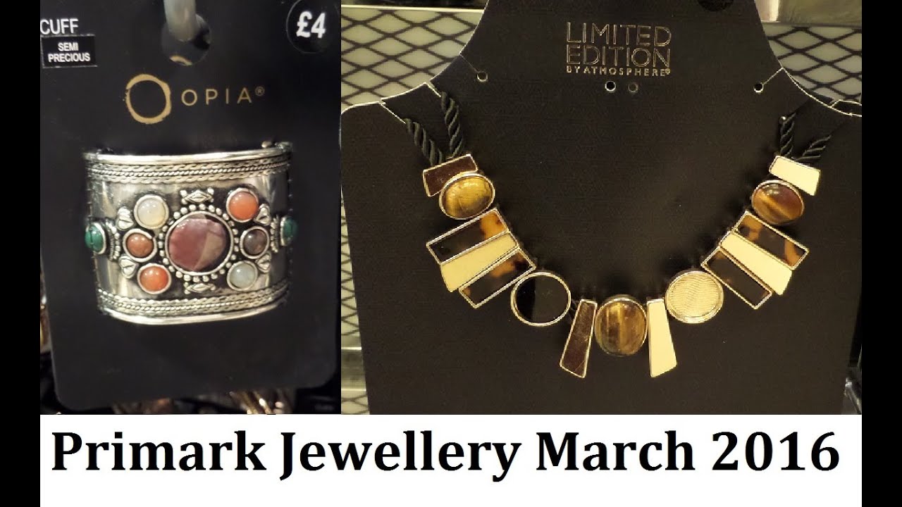 Primark Jewelery | March 2016 | IlovePrimark